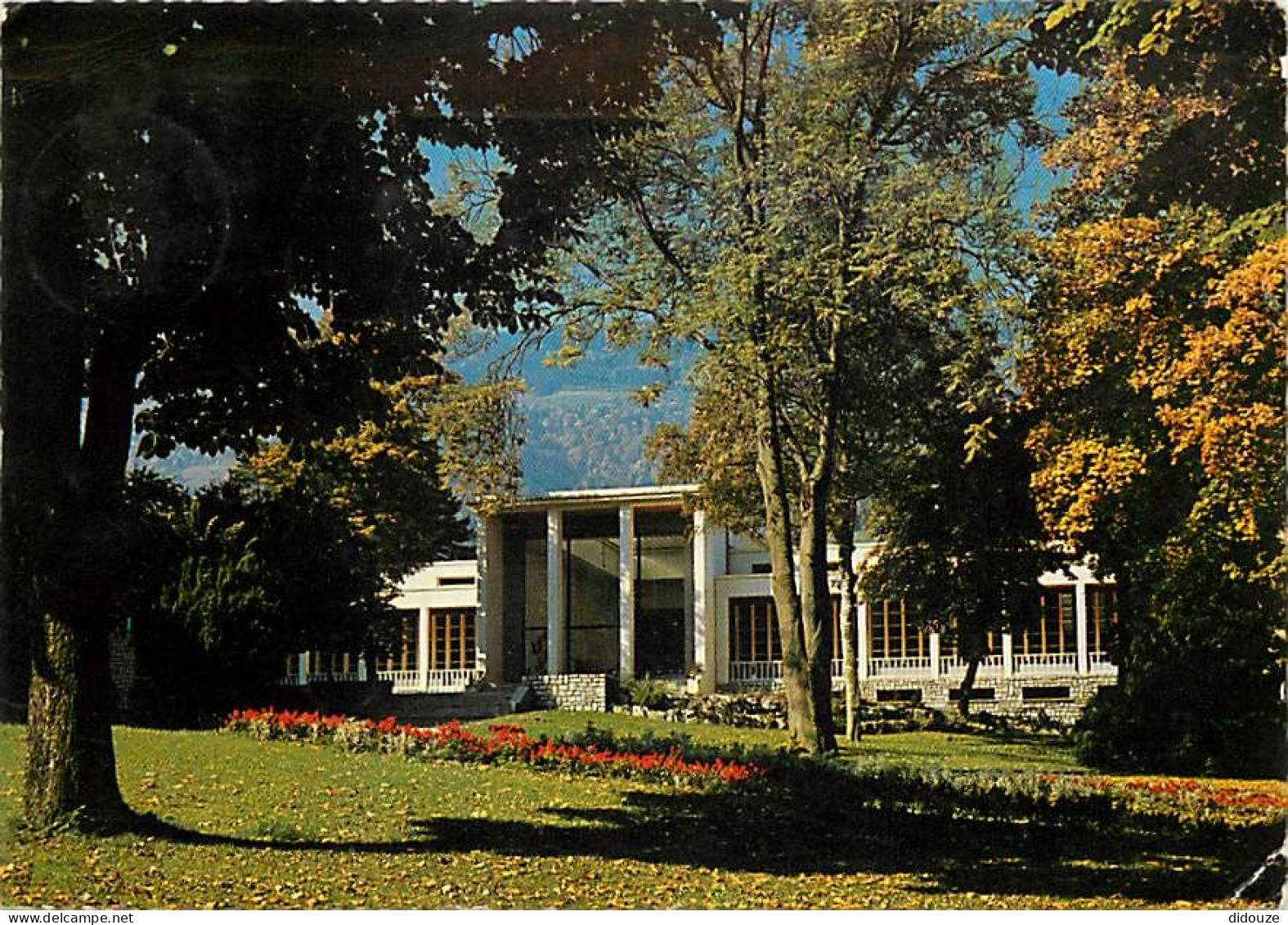 Carte Postale - 38 - Allevard les Bains - Le nouvel Etablissement Thermal - Flamme Postale de Allevard les Bains - CPM -