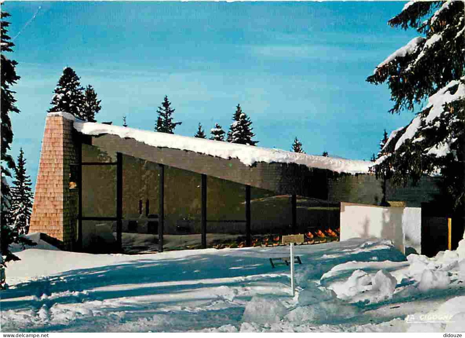 Carte Postale - 38 - Chamrousse - Roche Beranger - Station Olympique - Centre Œcuménique de Chamrousse - Vue Sud Est - H