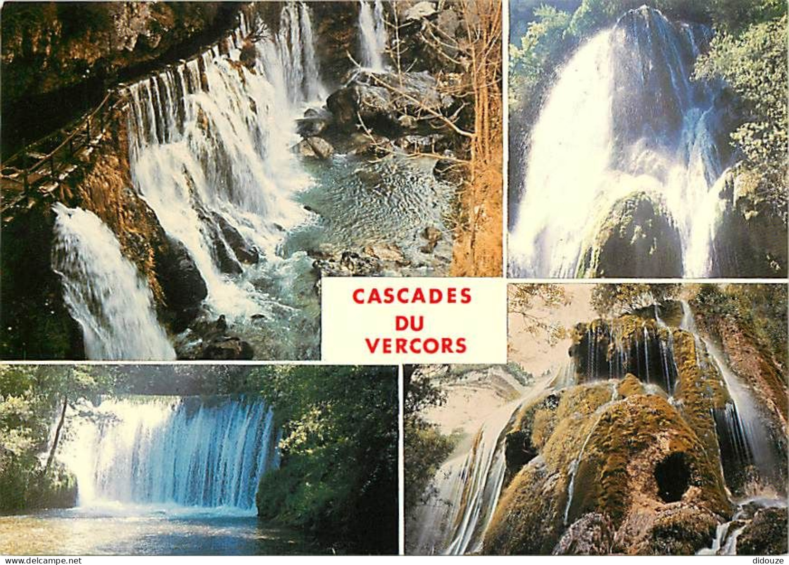 Carte Postale - 38 - Isère - Le Vercors - Cascades du Vercors - Multivues - Carte Neuve - CPM - Voir Scans Recto-Verso -