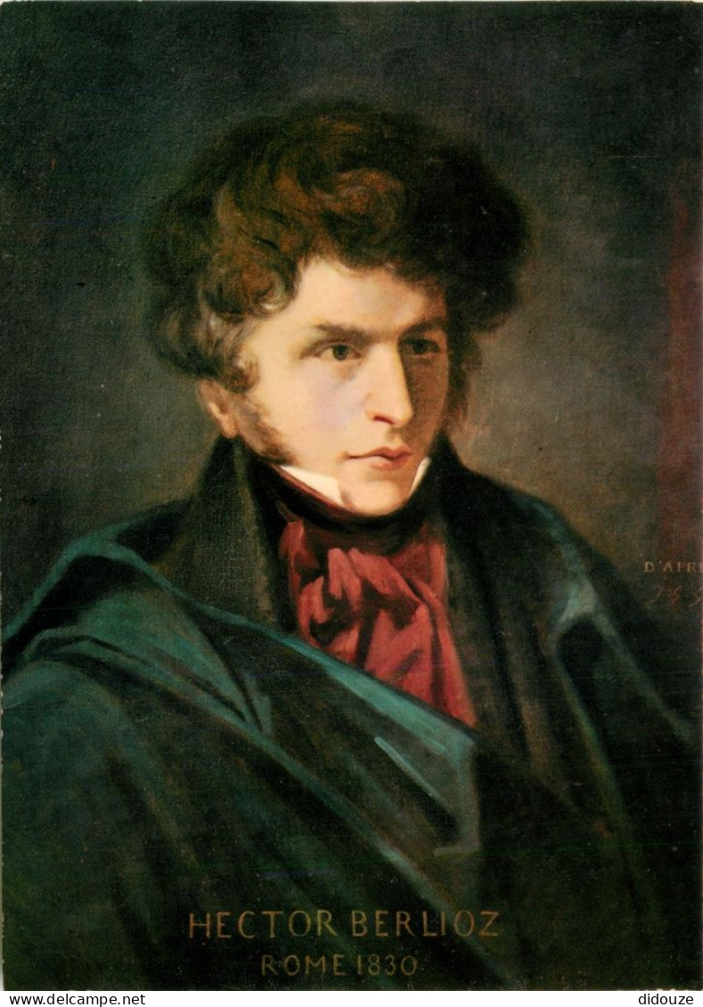 Carte Postale - 38 - La Cote Saint André - intérieur de la Maison natale d'Hector Berlioz - Portrait d'Hector Berlioz -