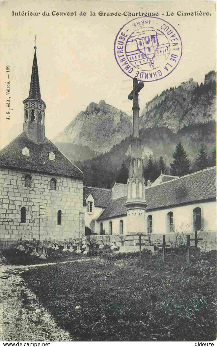 Carte Postale - 38 - La Grande Chartreuse - Couvent de la Grande Chartreuse - Le Cimetière - CPA - Voir Scans Recto-Vers