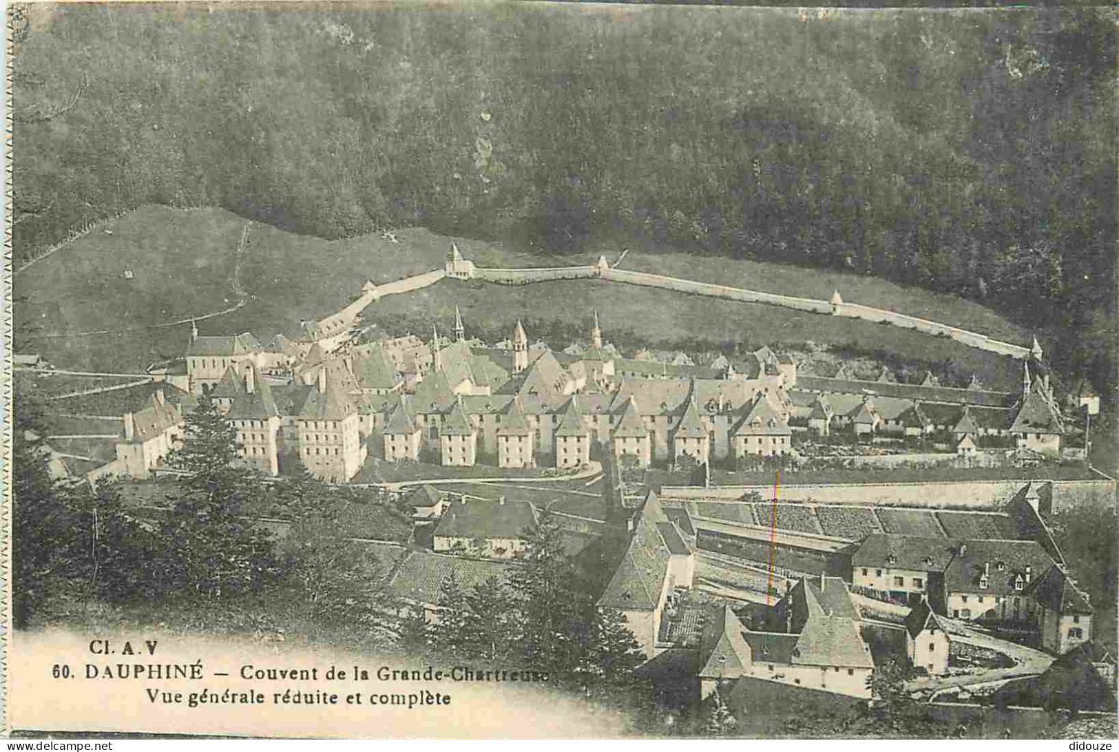 Carte Postale - 38 - La Grande Chartreuse - Couvent de la Grande Chartreuse - Vue Générale aérienne - CPA - Voir Scans R