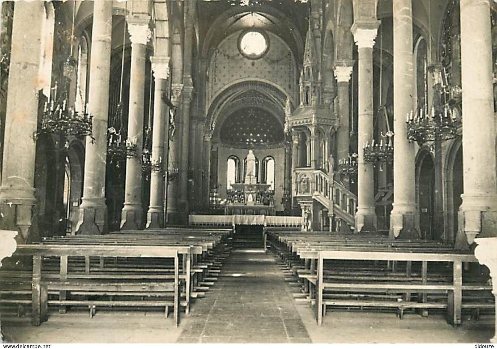 Carte Postale - 38 - La Salette - Pèlerinage de Notre Dame de La Salette - Intérieur de la Basilique - Mention Photograp