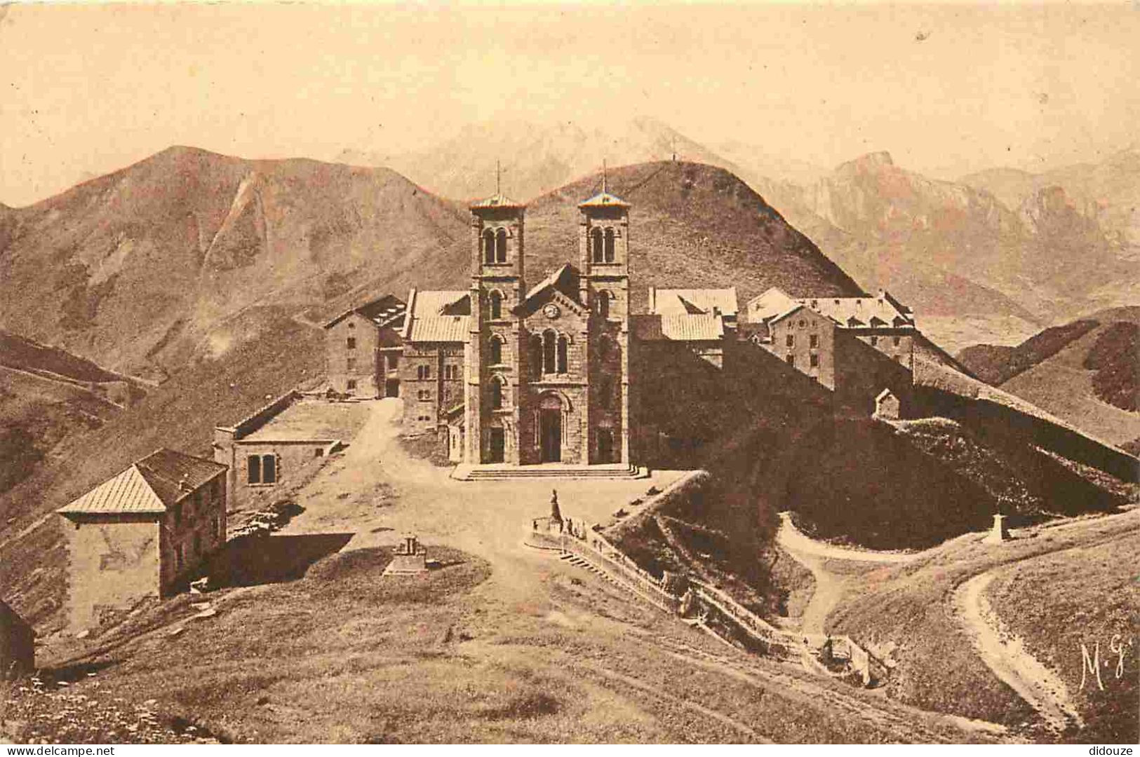 Carte Postale - 38 - La Salette - Pèlerinage de Notre Dame de la Salette - Le Sanctuaire - CPA - Voir Scans Recto-Verso