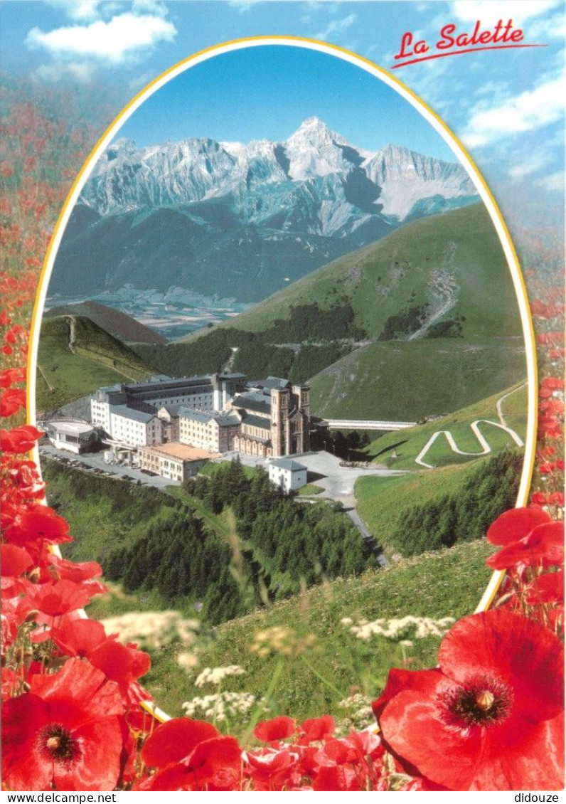 Carte Postale - 38 - La Salette - Sanctuaire Notre Dame de la Salette - Fleurs - Lieu de Pèlerinage - CPM - Carte Neuve