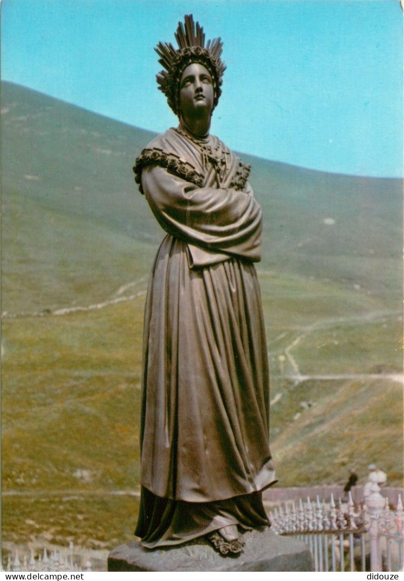 Carte Postale - 38 - La Salette - Sanctuaire Notre Dame de la Salette - La Vierge de l'Assomption - Lieu de Pèlerinage -