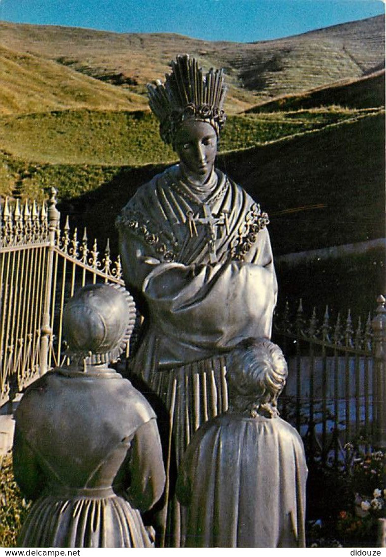 Carte Postale - 38 - La Salette - Sanctuaire Notre Dame de la Salette - La Vierge de la Conversation - Art Religieux - C