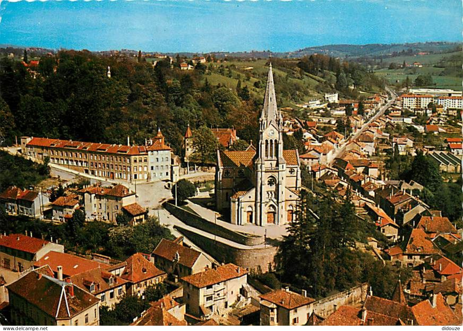 Carte Postale - 38 - La Tour du Pin - Quartier de l'Eglise - Flamme Postale de La Tour du Pin - CPM - Voir Scans Recto-V