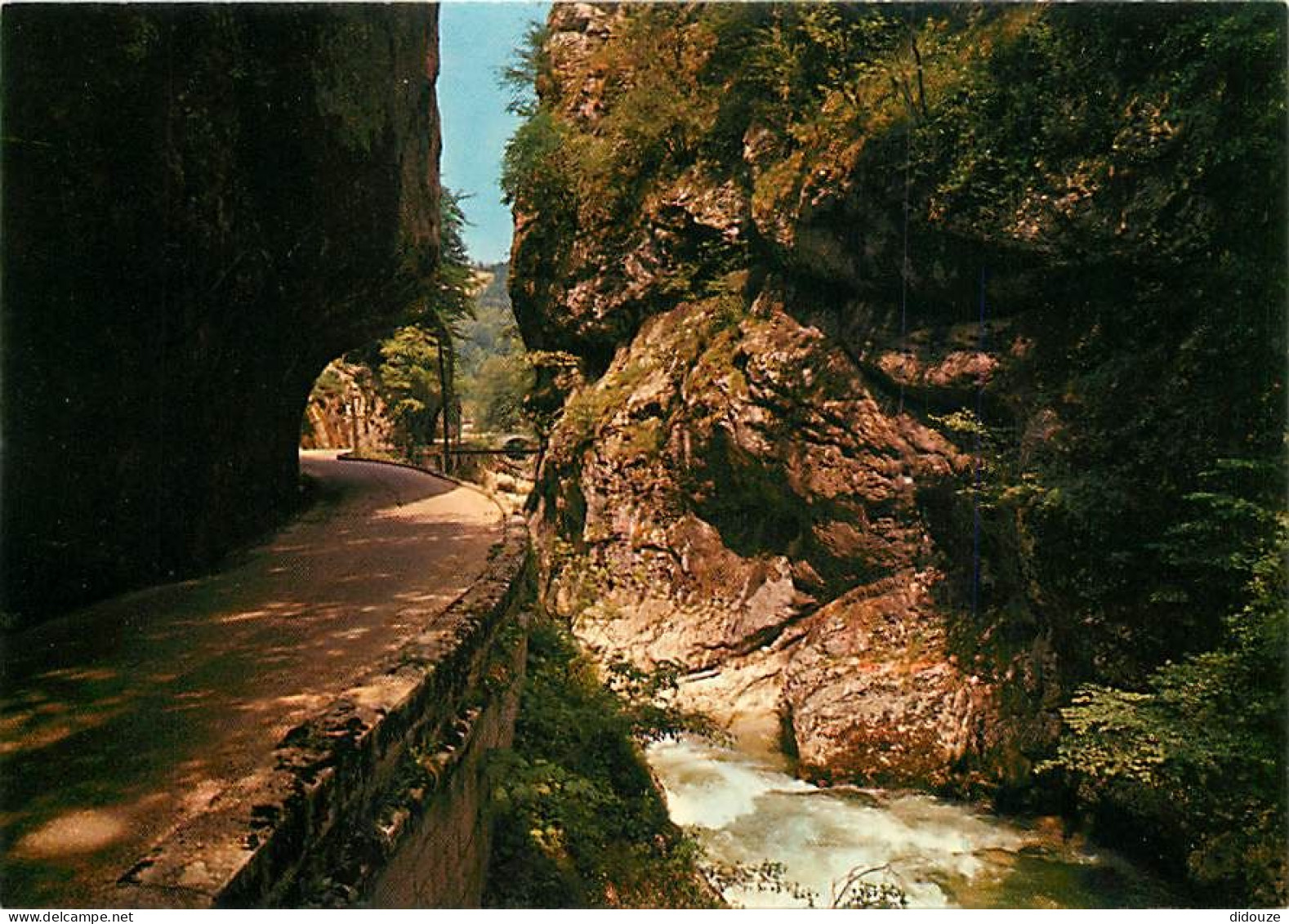 Carte Postale - 38 - Pont en Royans - Route de Villard de Lans à Pont en Royans - Les Gorges de la Bourne - Carte Neuve