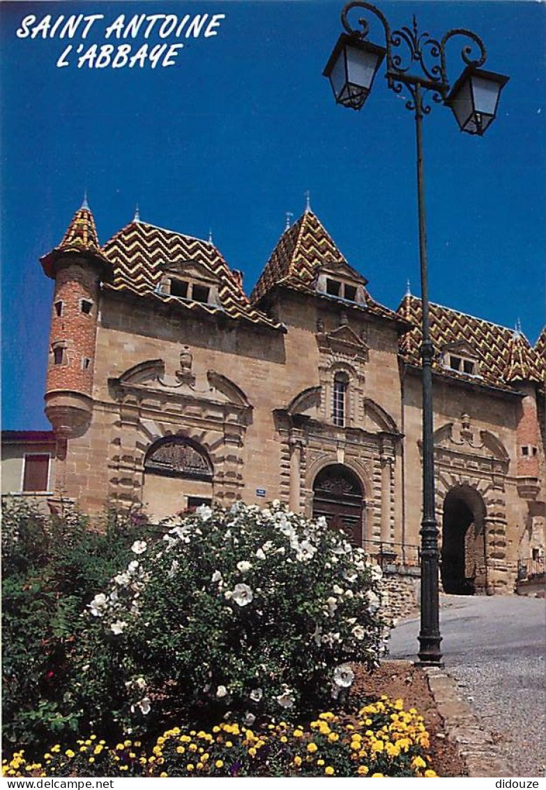 Carte Postale - 38 - Saint Antoine l'Abbaye - L'Abbaye - Fleurs - Carte Neuve - CPM - Voir Scans Recto-Verso - Poscard -