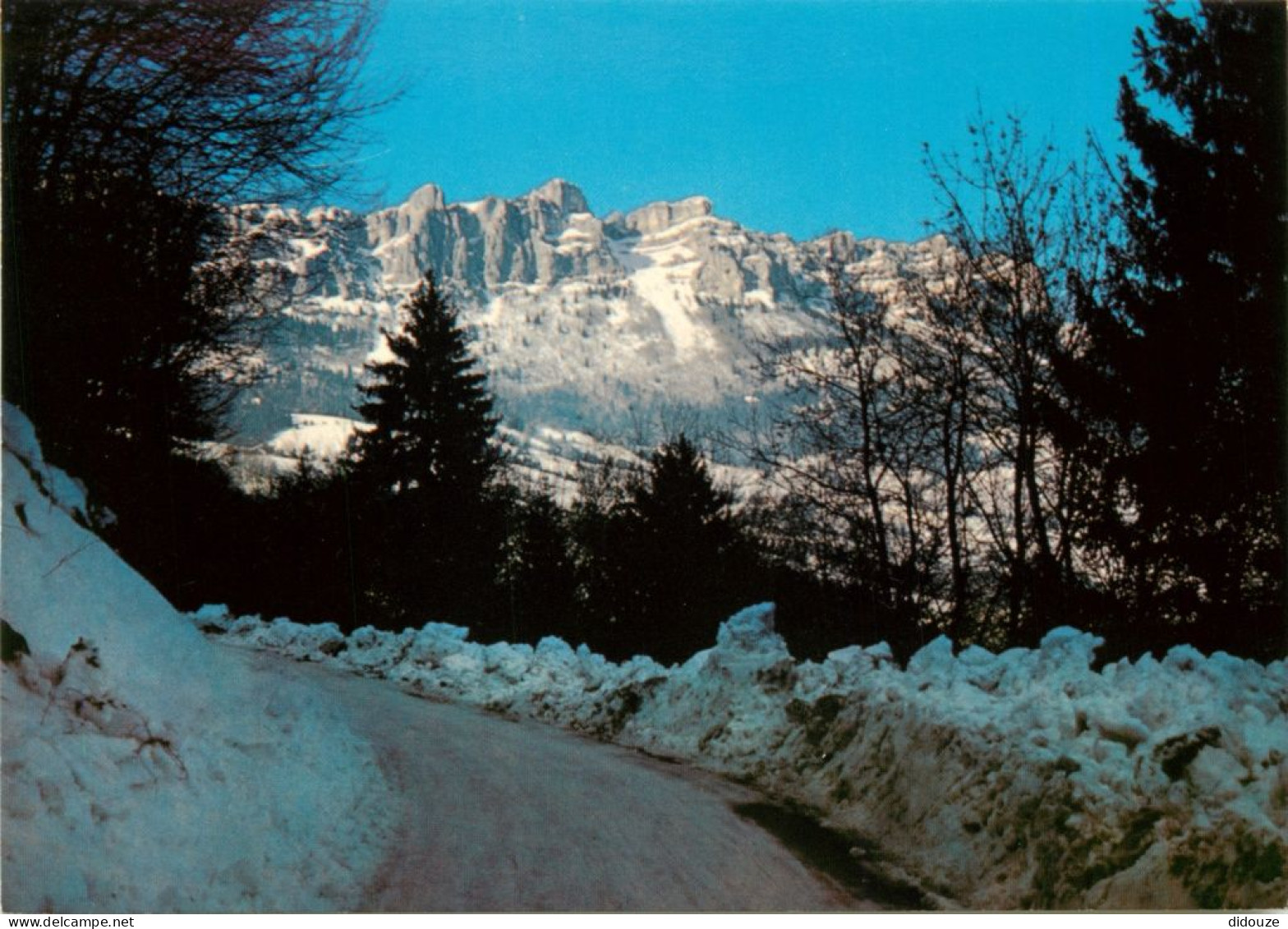 Carte Postale - 38 - Saint Hilaire du Touvet - Jeux d'ombre et de lumière - Hiver - Neige - CPM - Carte Neuve - Voir Sca