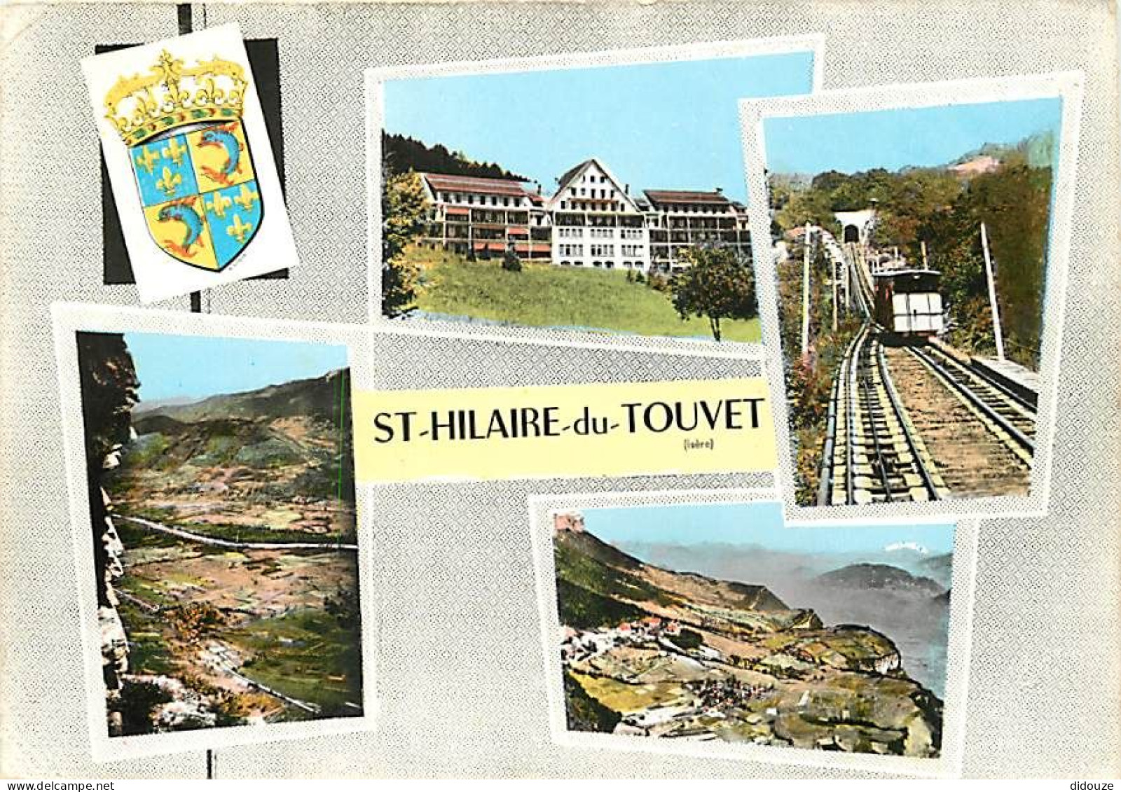 Carte Postale - 38 - Saint Hilaire du Touvet - Multivues - Blasons - CPM - Voir Scans Recto-Verso - Poscard - Carta Post