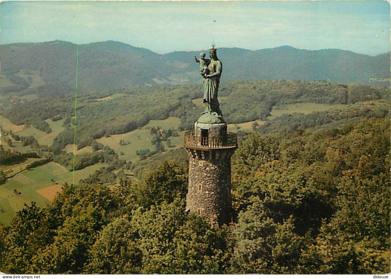 Carte Postale - 38 - Voiron - Notre-Dame de Vouise - Art Religieux - Flamme Postale de Voiron - CPM - Voir Scans Recto-V