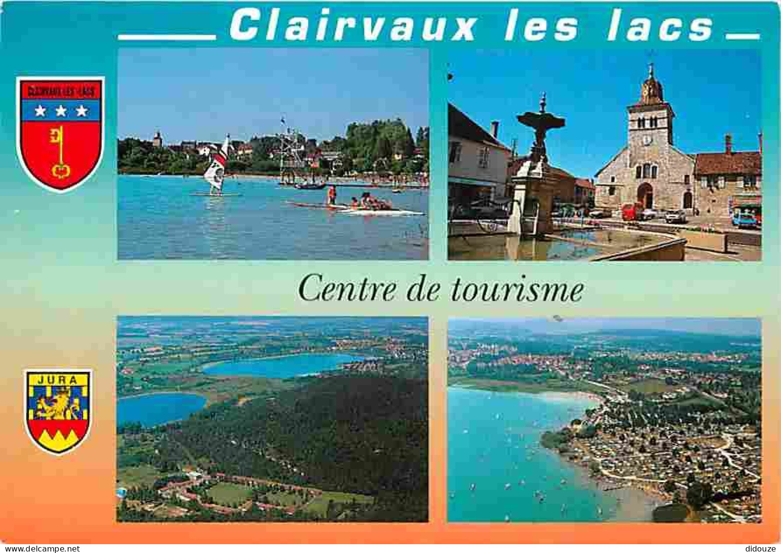 Carte Postale - 39 - Clairvaux les Lacs - Multivues - CPM - Voir Scans Recto-Verso - Poscard - Carta Postal -  Postkarte