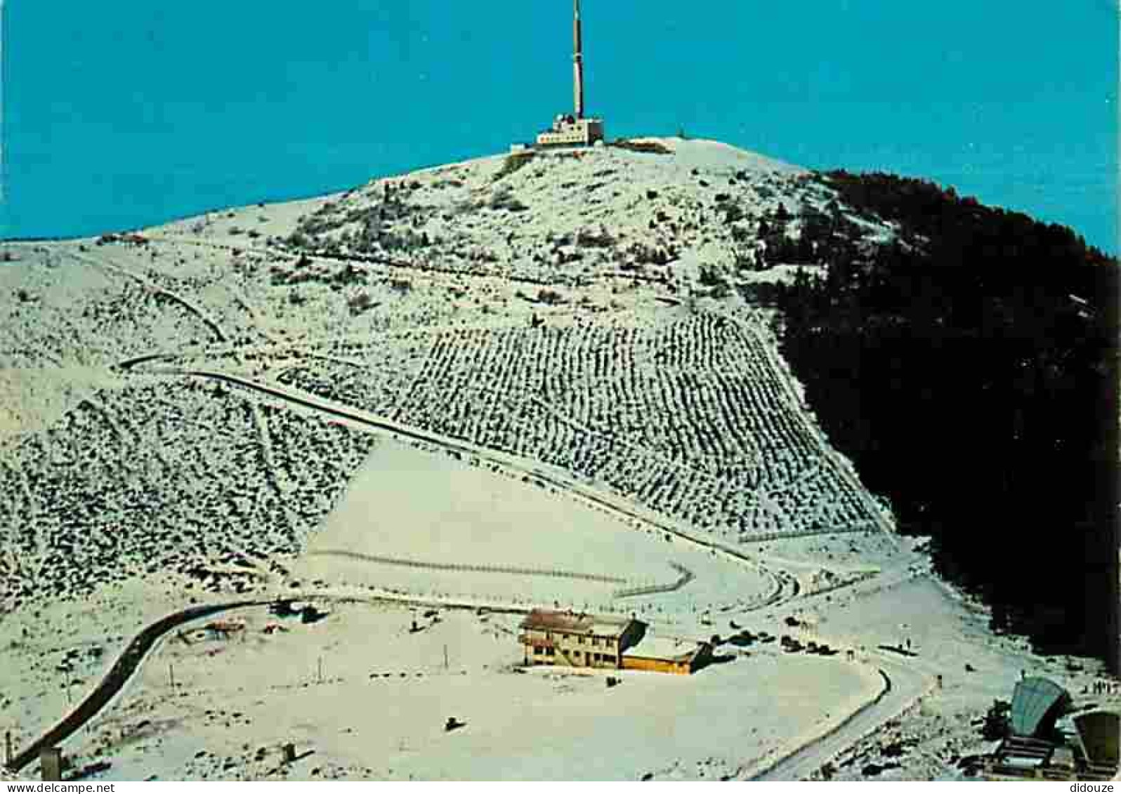 Carte Postale - 42 - Le Mont Pilat - La Tour de Télévision - L'Auberge du Mont Pilat - Hiver - Neige - CPM - Voir Scans