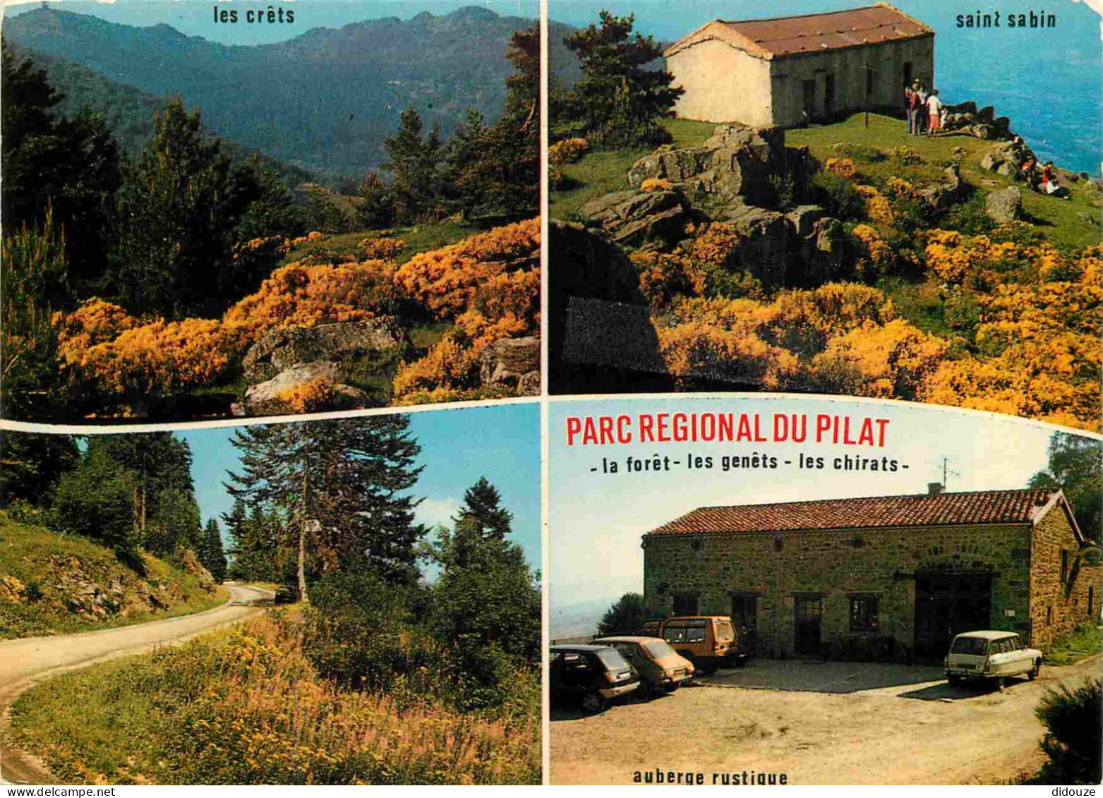 Carte Postale - 42 - Le Mont Pilat - Parc Régional du Pilat - Multivues - CPM - Voir Scans Recto-Verso - Poscard - Carta