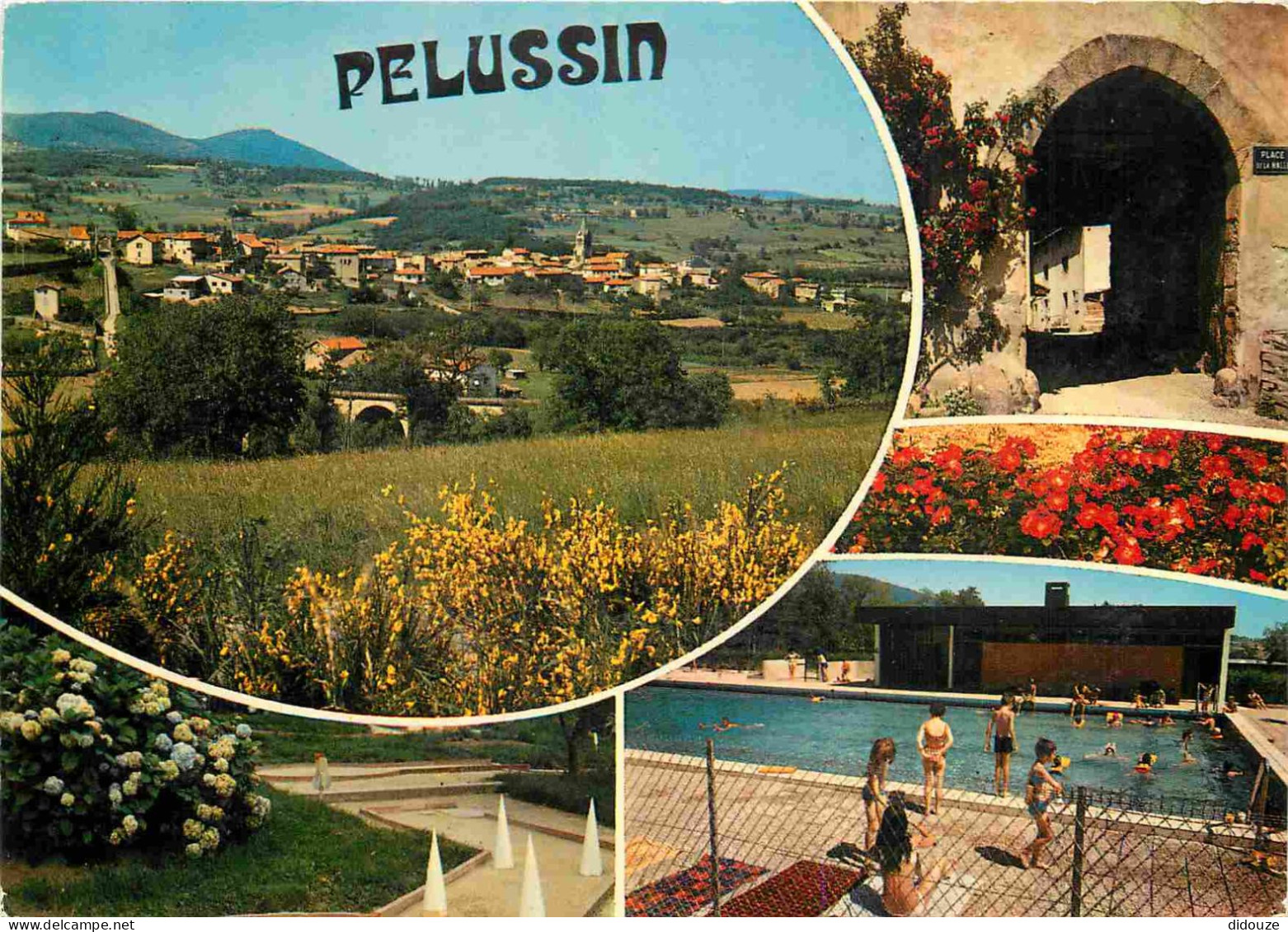 Carte Postale - 42 - Pelussin - Multivues - Piscine - CPM - Voir Scans Recto-Verso - Poscard - Carta Postal -  Postkarte
