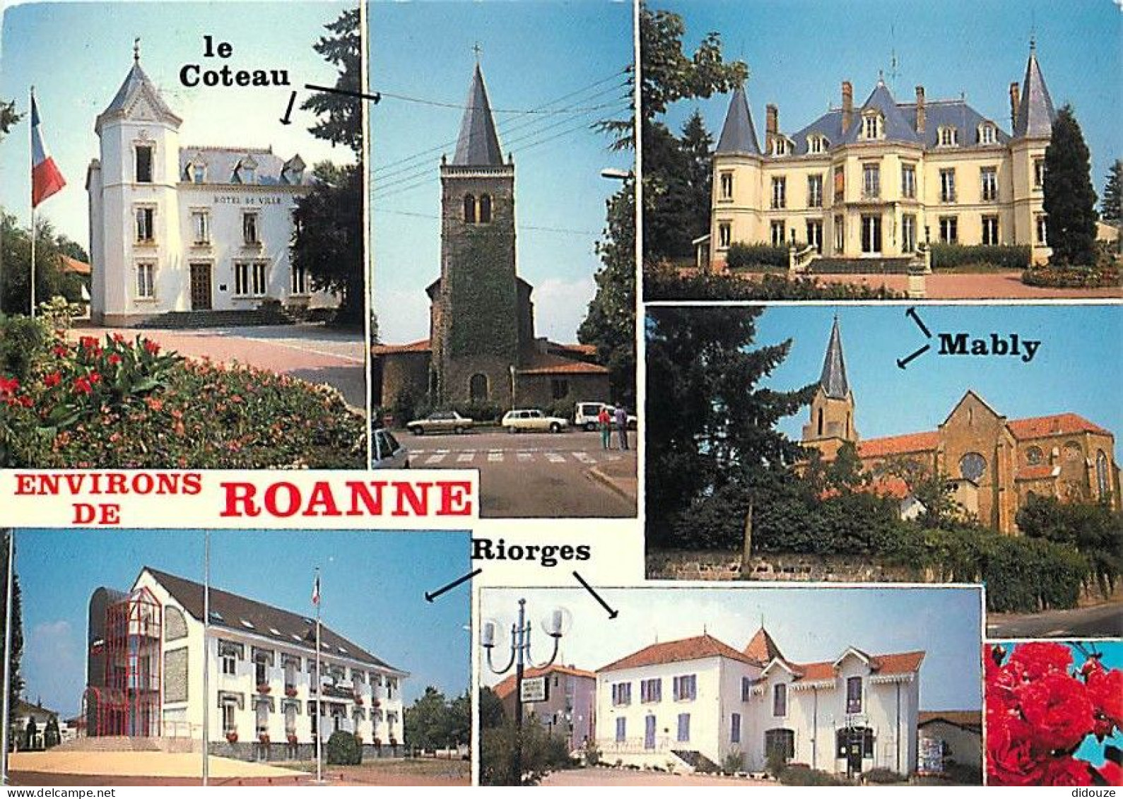 Carte Postale - 42 - Roanne - Environs de Roanne - Multivues - CPM - Voir Scans Recto-Verso - Poscard - Carta Postal -