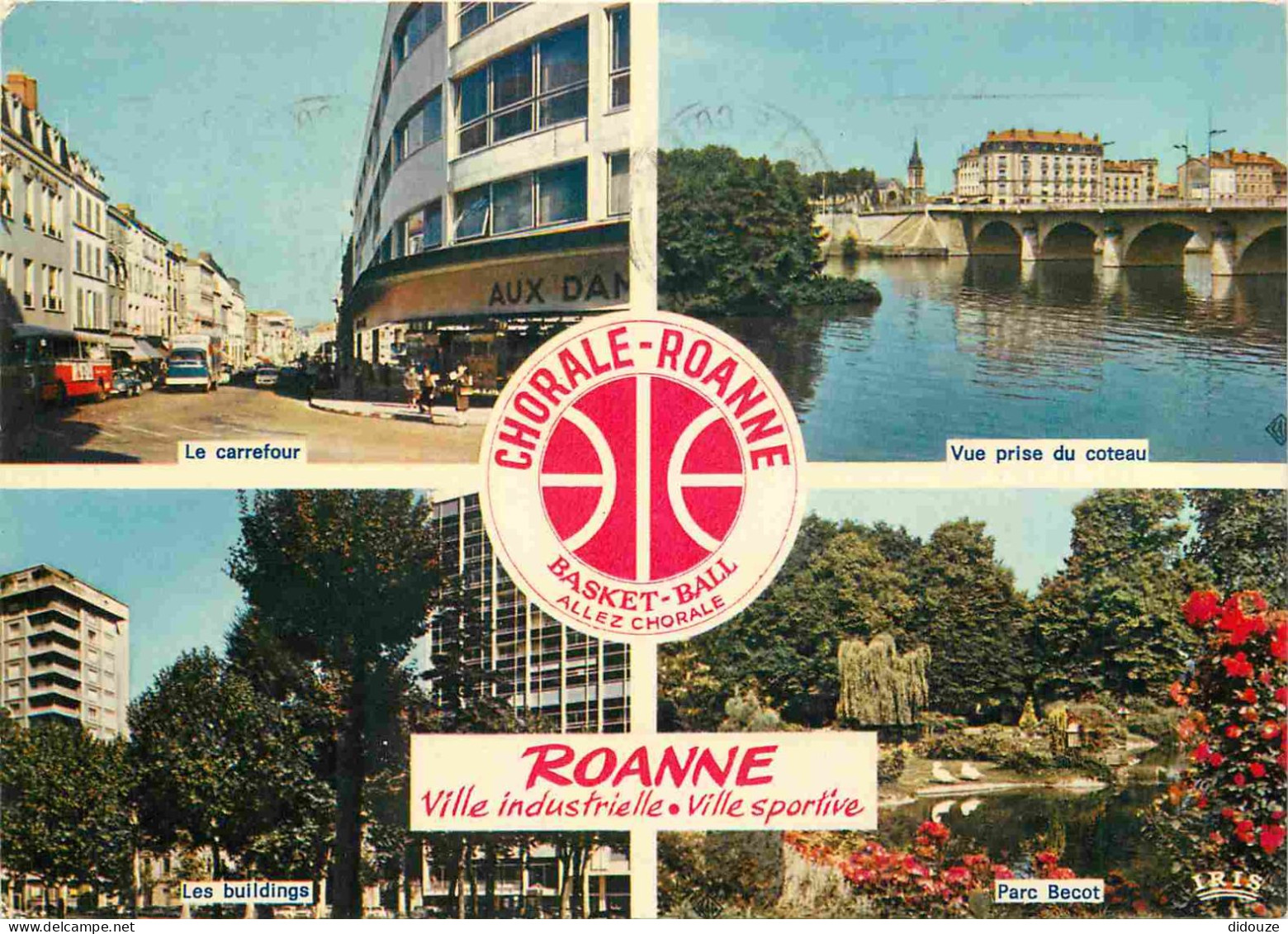 Carte Postale - 42 - Roanne - Multivues - Chorale Roanne basket-Ball - CPM - Voir Scans Recto-Verso - Poscard - Carta Po