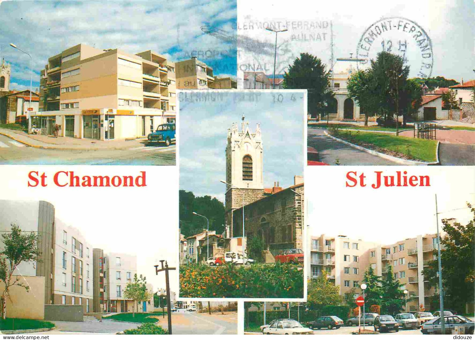 Carte Postale - 42 - Saint Chamond - Quartier Saint Julien - Multivues - CPM - Voir Scans Recto-Verso - Poscard - Carta