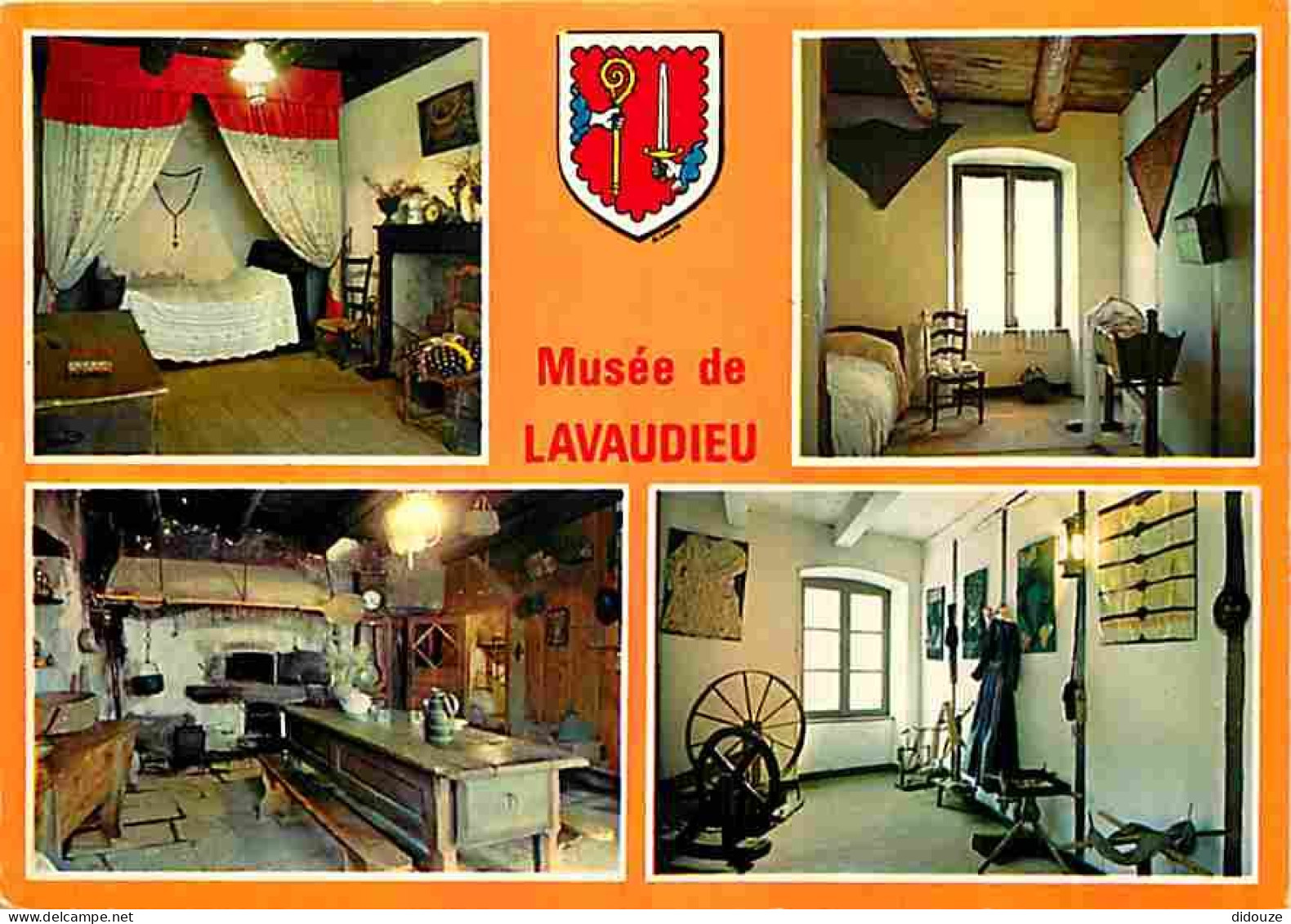 Carte Postale - 43 - Brioude - Environs de Brioude - Musée de Lavaudieu - Multivues - Blasons - CPM - Voir Scans Recto-V