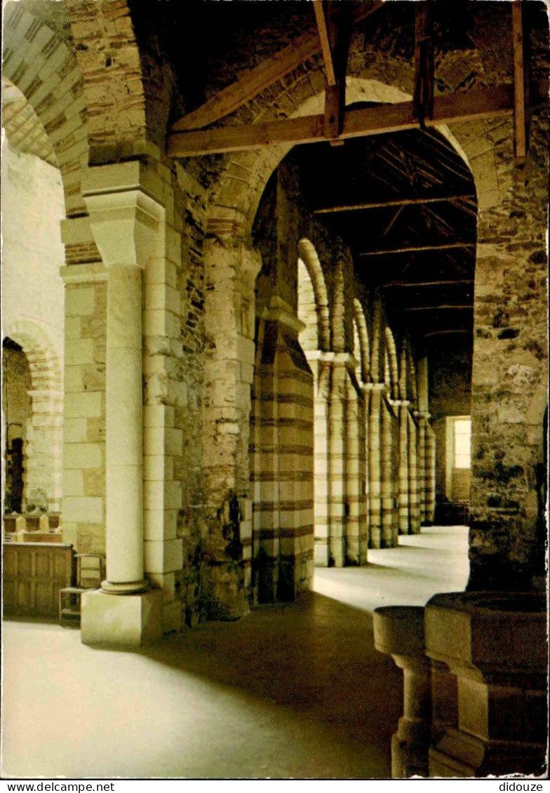 Carte Postale - 44 - Saint-philbert-de-grand-lieu - Intérieur de l'église carolingienne ixe siècle - CPM - Voir Scans Re