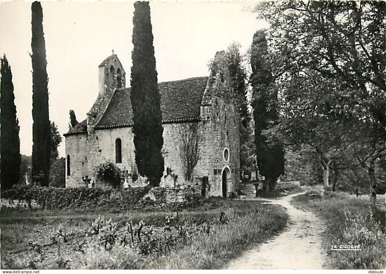 Carte Postale - 46 - Luzech - Eglise romane de Camy - Carte dentelée - CPSM grand format - Voir Scans Recto-Verso - Posc