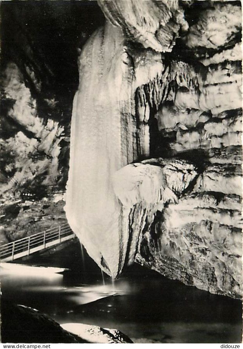 Carte Postale - 46 - Padirac - Gouffre de Padirac - La Grande Pendeloque - Mention Photographie véritable - Spéléologie