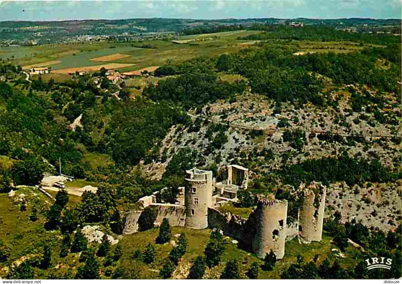 Carte Postale - 46 - Roussillon - Le Château de Roussillon - Vue aérienne - CPM - Voir Scans Recto-Verso - Poscard - Car