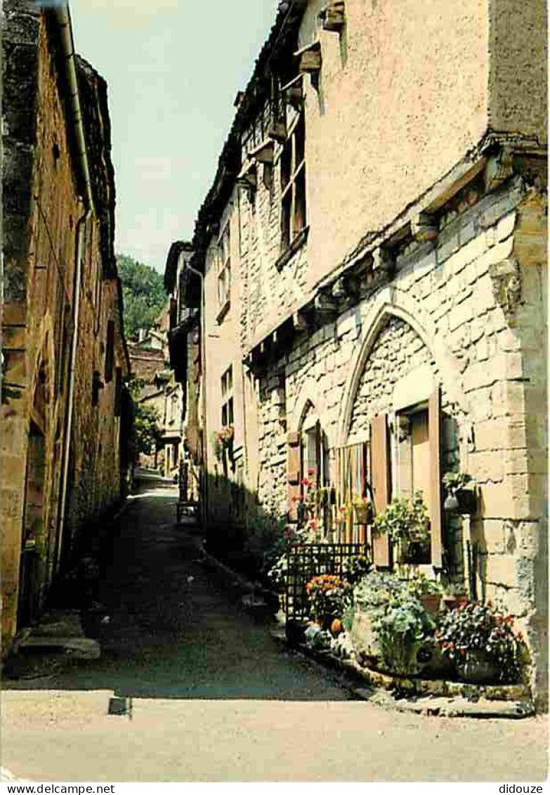 Carte Postale - 46 - Saint Cirq Lapopie - La Rue du Roubinetaire - CPM - Voir Scans Recto-Verso - Poscard - Carta Postal