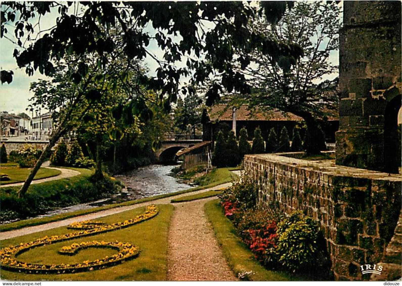 Carte Postale - 47 - Casteljaloux - Le jardin public - Flamme Postale de Casteljaloux - CPM - Voir Scans Recto-Verso - P