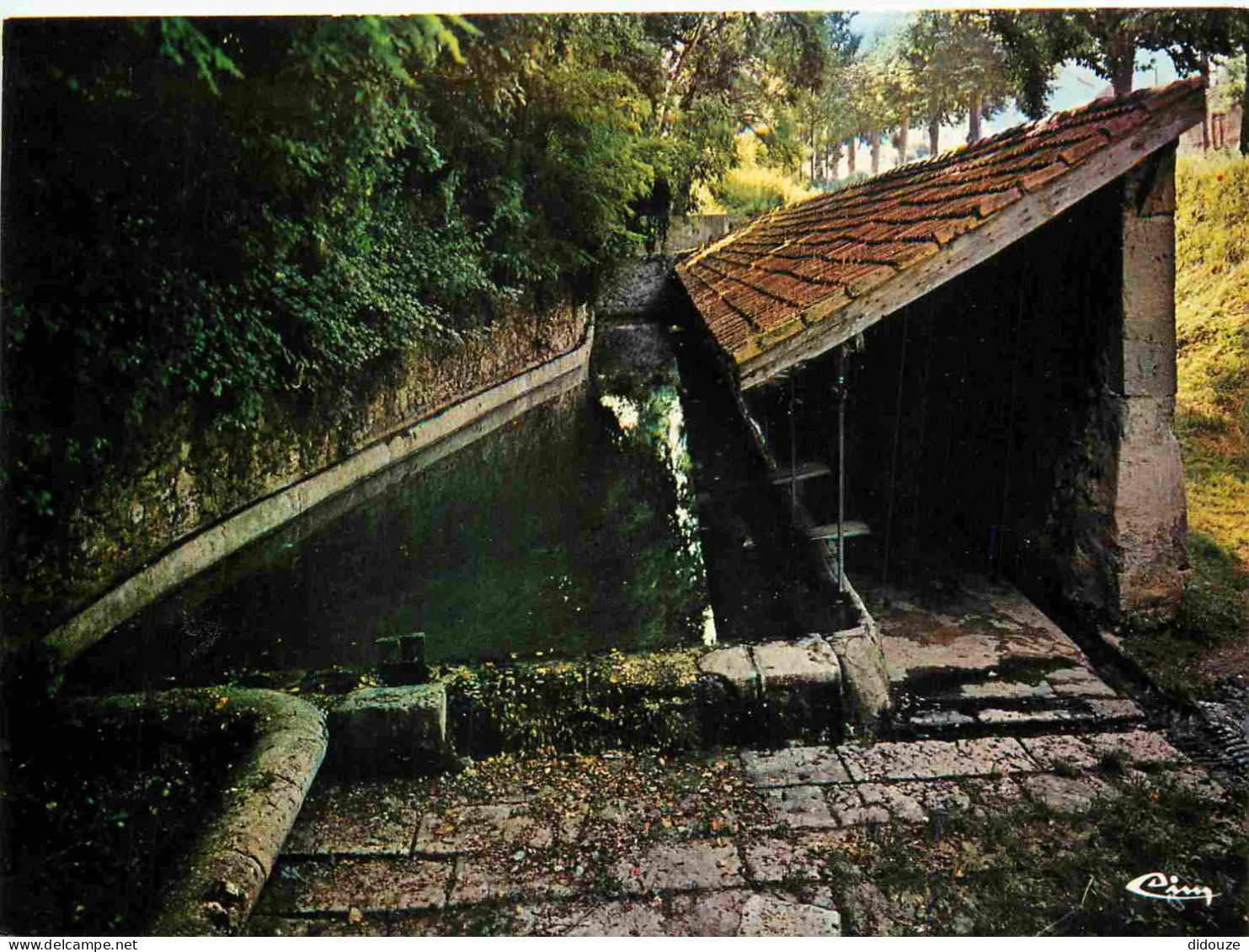 Carte Postale - 47 - Damazan - La fontaine des Anglais et son lavoir - CPM - Voir Scans Recto-Verso - Poscard - Carta Po