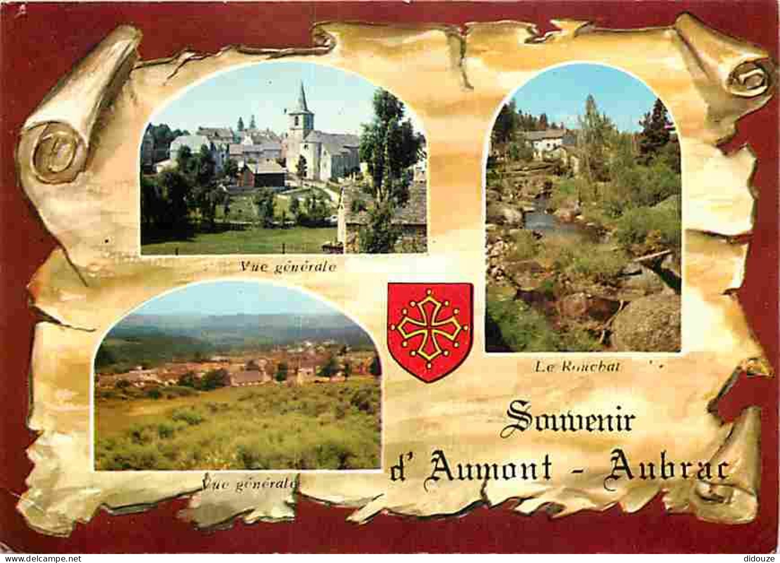 Carte Postale - 48 - Aumont Aubrac - Multivues - Blasons - CPM - Voir Scans Recto-Verso - Poscard - Carta Postal -  Post