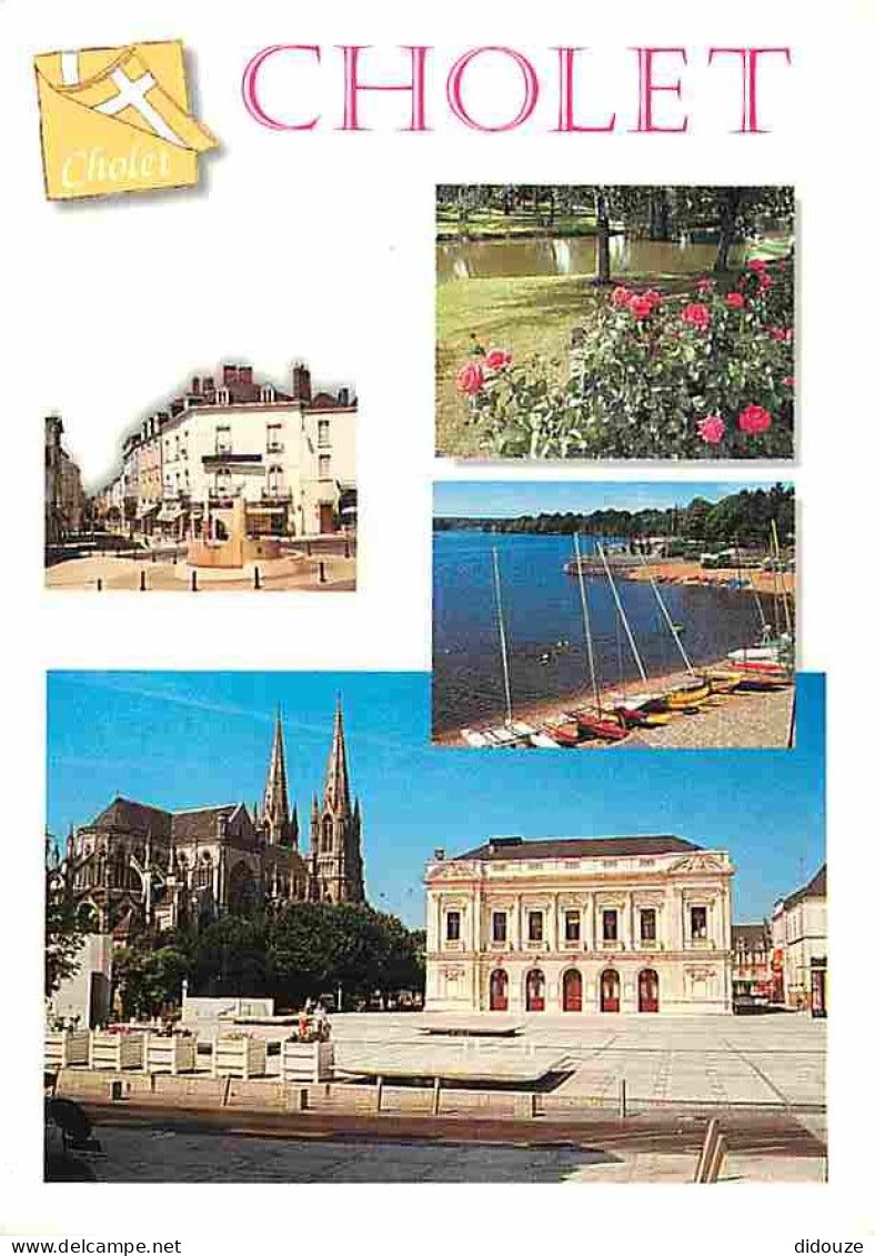 Carte Postale - 49 - Cholet - Multivues - Flamme Postale de Cholet - CPM - Voir Scans Recto-Verso - Poscard - Carta Post