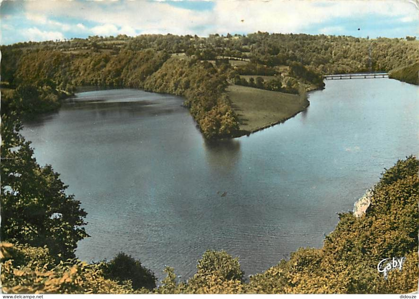 Carte Postale - 50 - Saint Hilaire du Harcouet - Pont des Biards et la Sélune - Mention Photographie véritable - Carte d