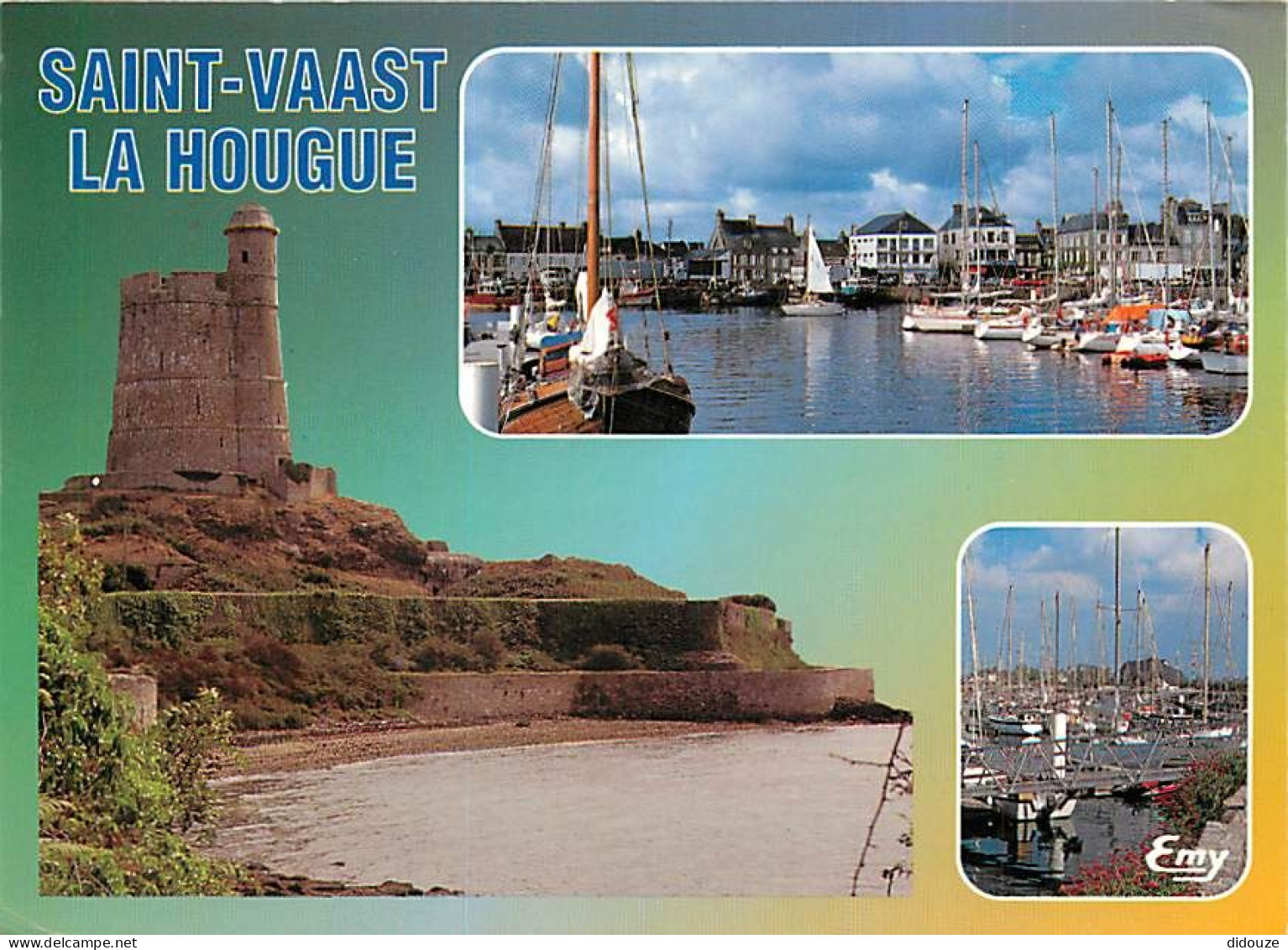 Carte Postale - 50 - Saint Vaast la Hougue - Multivues - CPM - Voir Scans Recto-Verso - Poscard - Carta Postal -  Postka