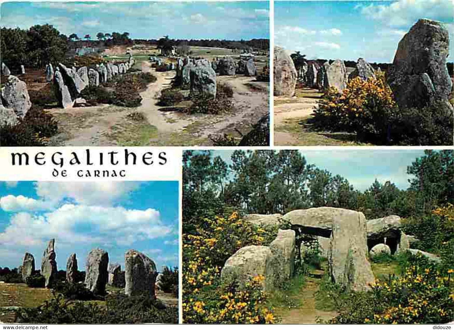 Carte Postale - 56 - Carnac - Alignements Mégalithiques de Carnac - Multivues - CPM - Voir Scans Recto-Verso - Poscard -