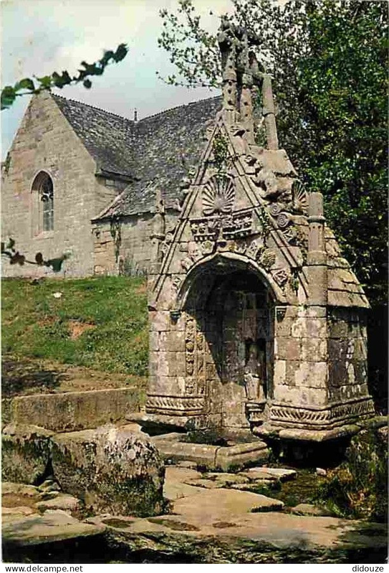 Carte Postale - 56 - Pontivy - Fontaine et Chapelle de la Trinité en Cléguérec aux environs de Pontivy - Carte Neuve - C