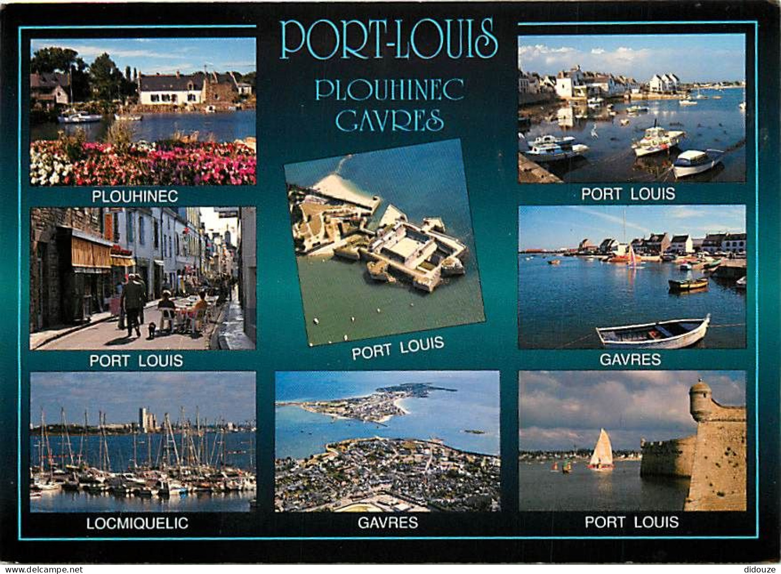 Carte Postale - 56 - Port Louis - Plouhinec - Gavres - Multivues - CPM - Voir Scans Recto-Verso - Poscard - Carta Postal