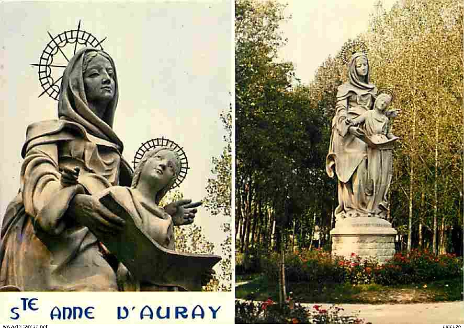 Carte Postale - 56 - Sainte Anne d'Auray - Statue de Sainte Anne - Multivues - Art Religieux - Carte Neuve - CPM - Voir