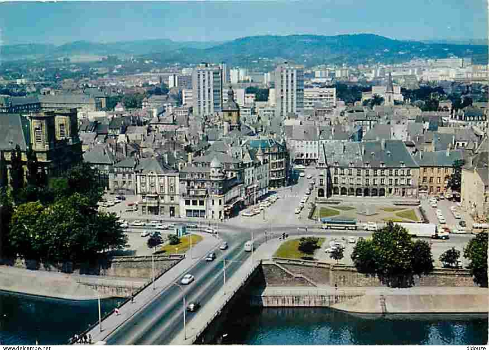 Carte Postale - 57 - Thionville - Vue Générale - Flamme Postale de Thionville - CPM - Voir Scans Recto-Verso - Poscard -