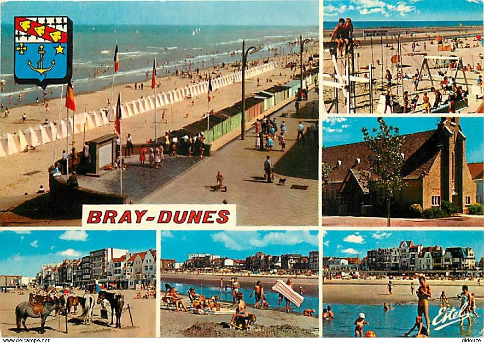 Carte Postale - 59 - Bray Dunes - Multivues - CPM - Voir Scans Recto-Verso - Poscard - Carta Postal -  Postkarte