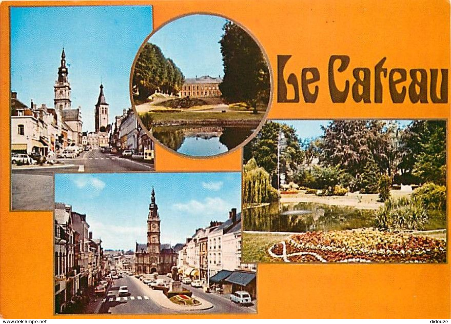 Carte Postale - 59 - Le Cateau - Multivues - Automobiles - Flamme Postale de Le Cateau - CPM - Voir Scans Recto-Verso -