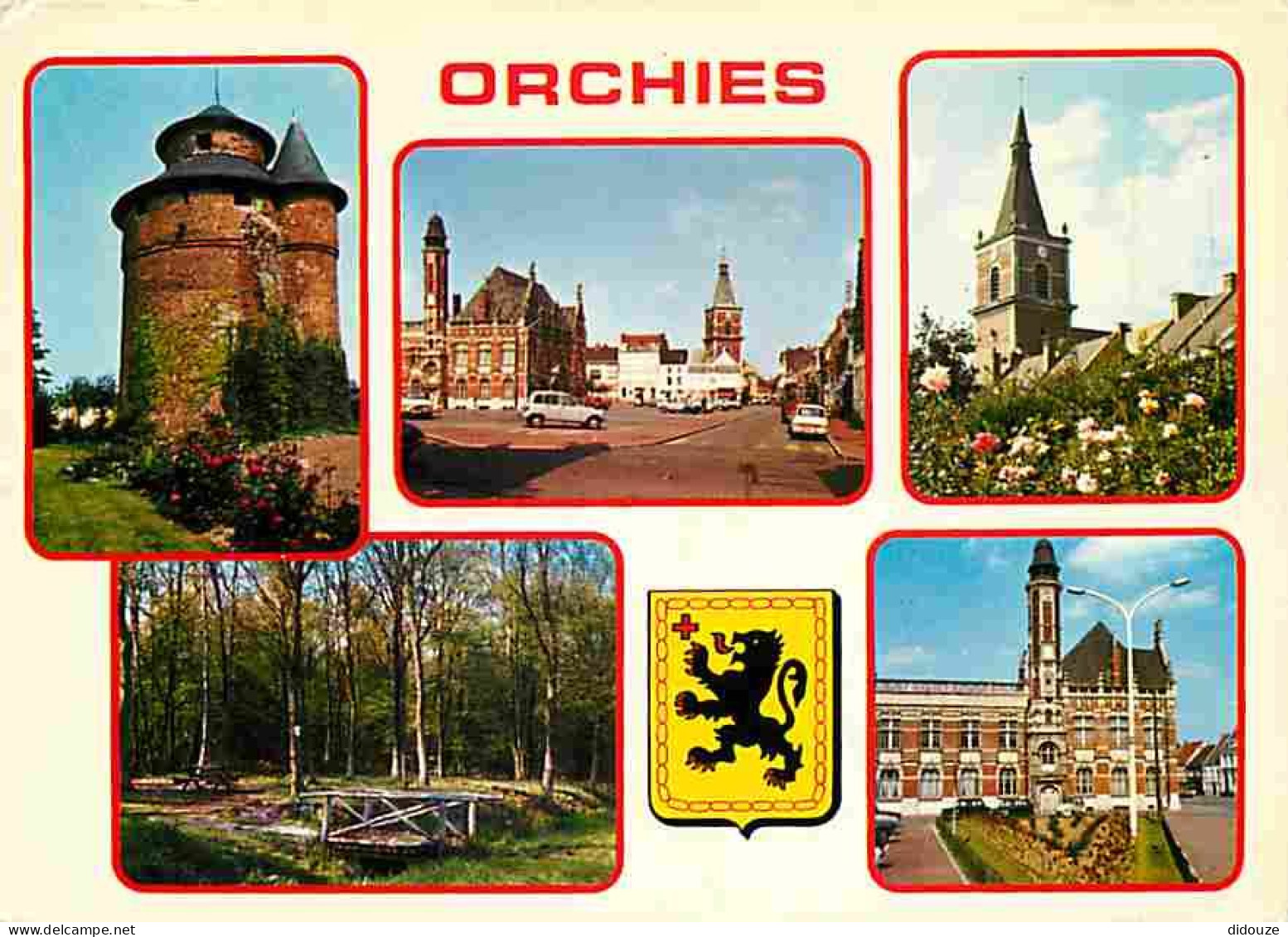 Carte Postale - 59 - Orchies - Multivues - Automobiles - Blasons - CPM - Voir Scans Recto-Verso - Poscard - Carta Postal