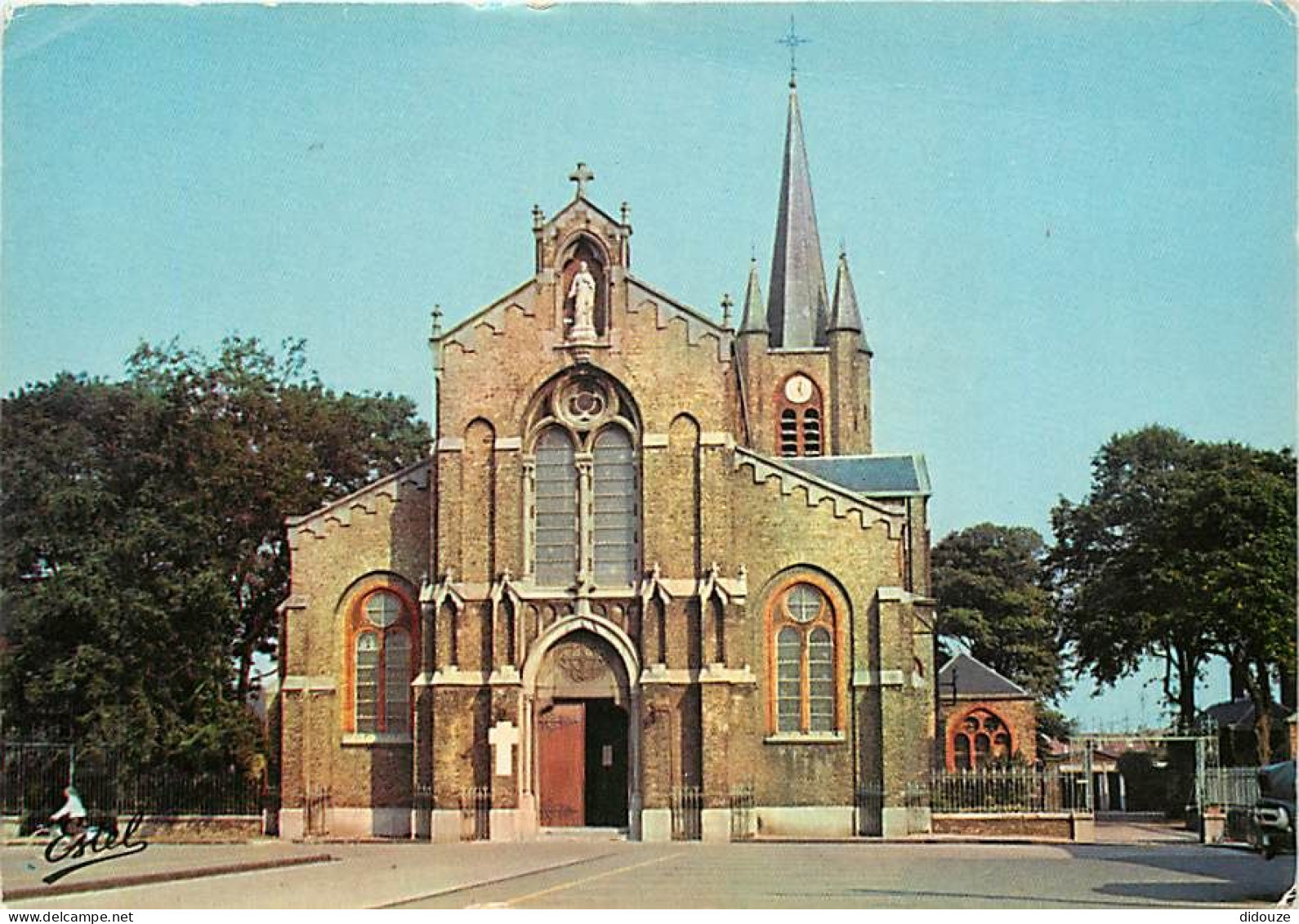 Carte Postale - 59 - Saint Pol sur Mer - L'église Saint-Benoît - CPM - Voir Scans Recto-Verso - Poscard - Carta Postal -