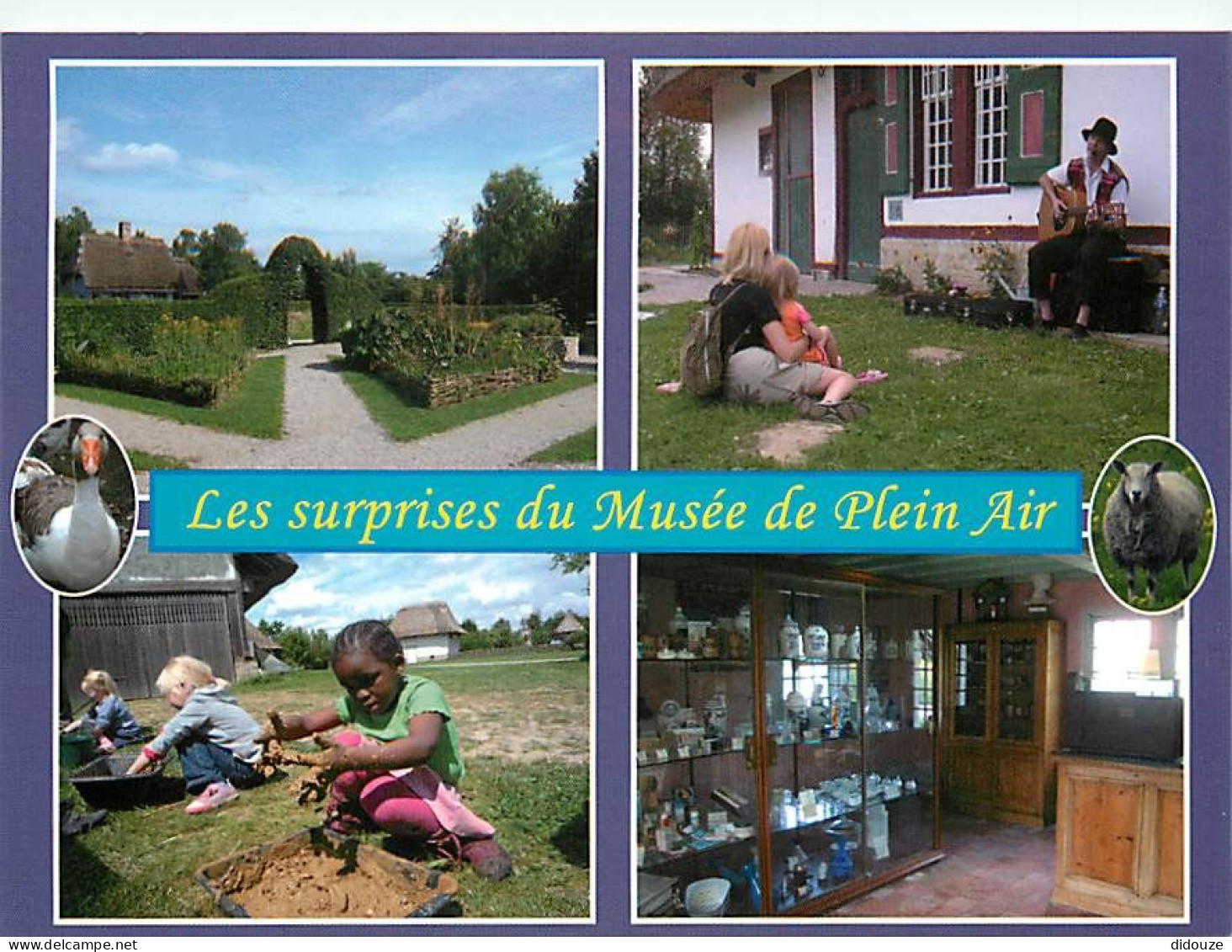 Carte Postale - 59 - Villeneuve d'Ascq - Le Musée du Plein air - Multivues - CPM - Voir Scans Recto-Verso - Poscard - Ca