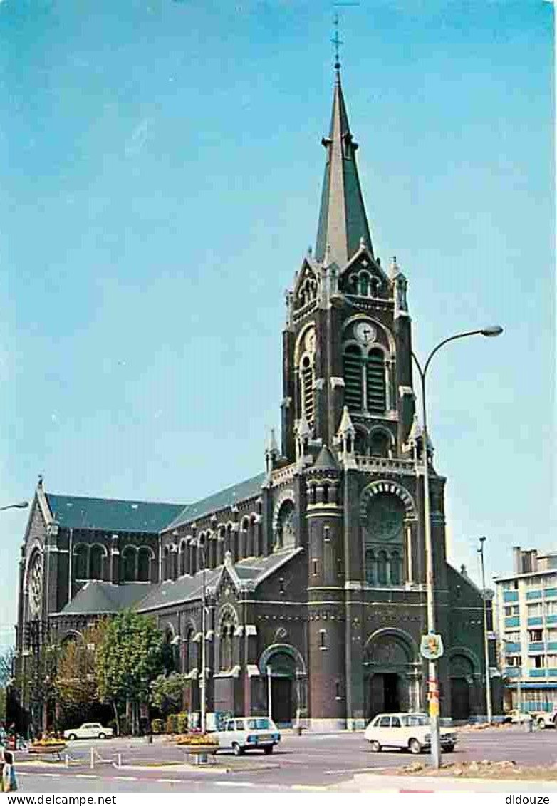 Carte Postale - 59 - Wattrelos - Eglise Saint maclou - Automobiles - Carte Neuve - CPM - Voir Scans Recto-Verso - Poscar