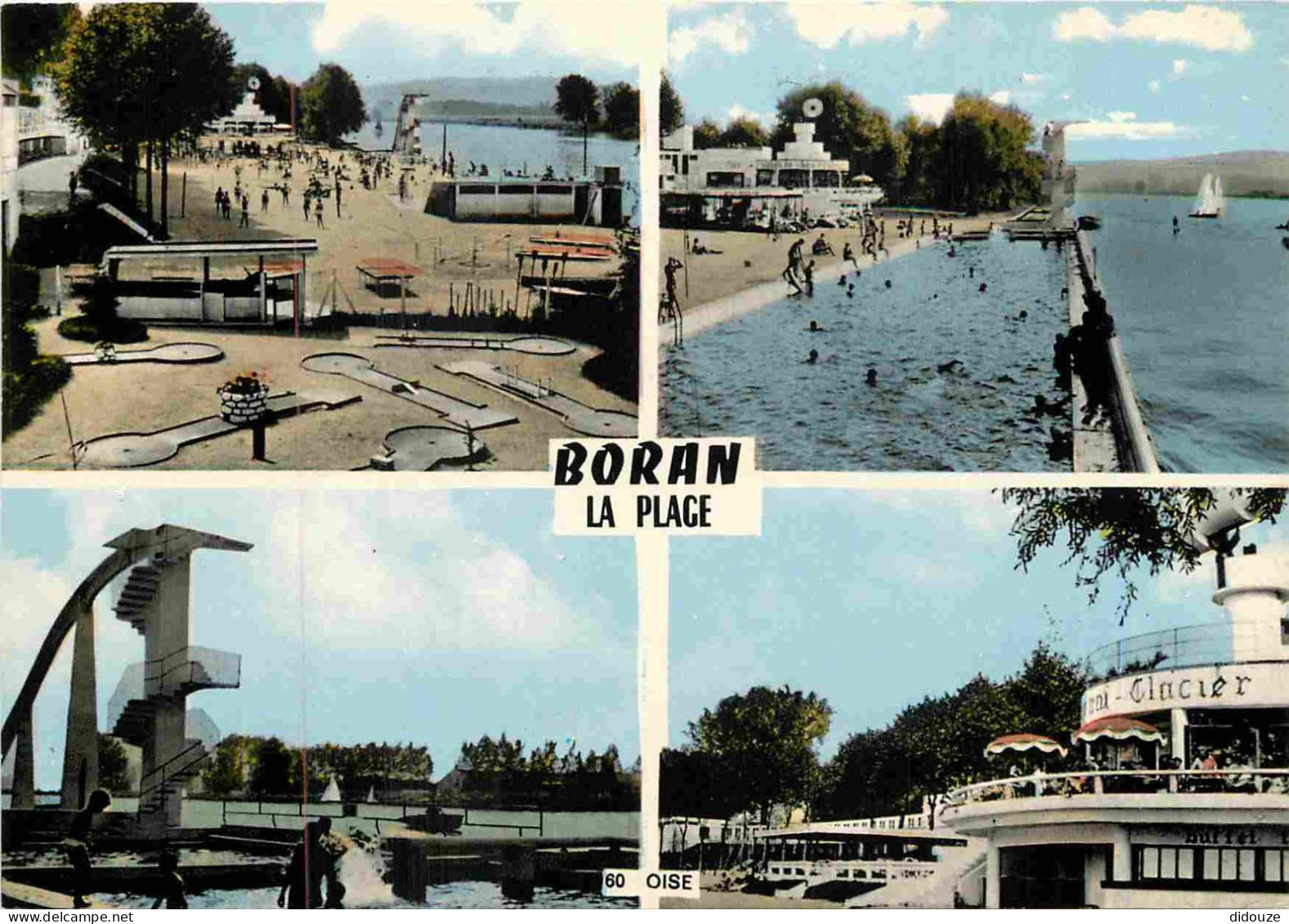 Carte Postale - 60 - Boran sur Oise - La Plage - CPM - Voir Scans Recto-Verso - Poscard - Carta Postal -  Postkarte