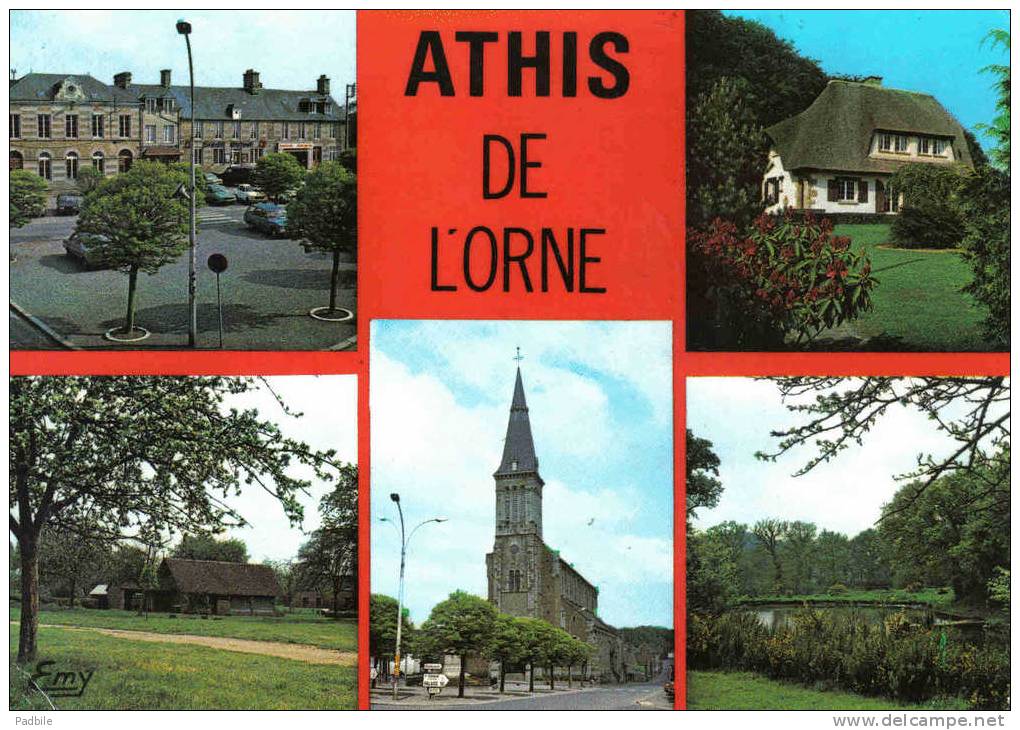 Carte postale 61. Athis-de-l'Orne  trés beau plan