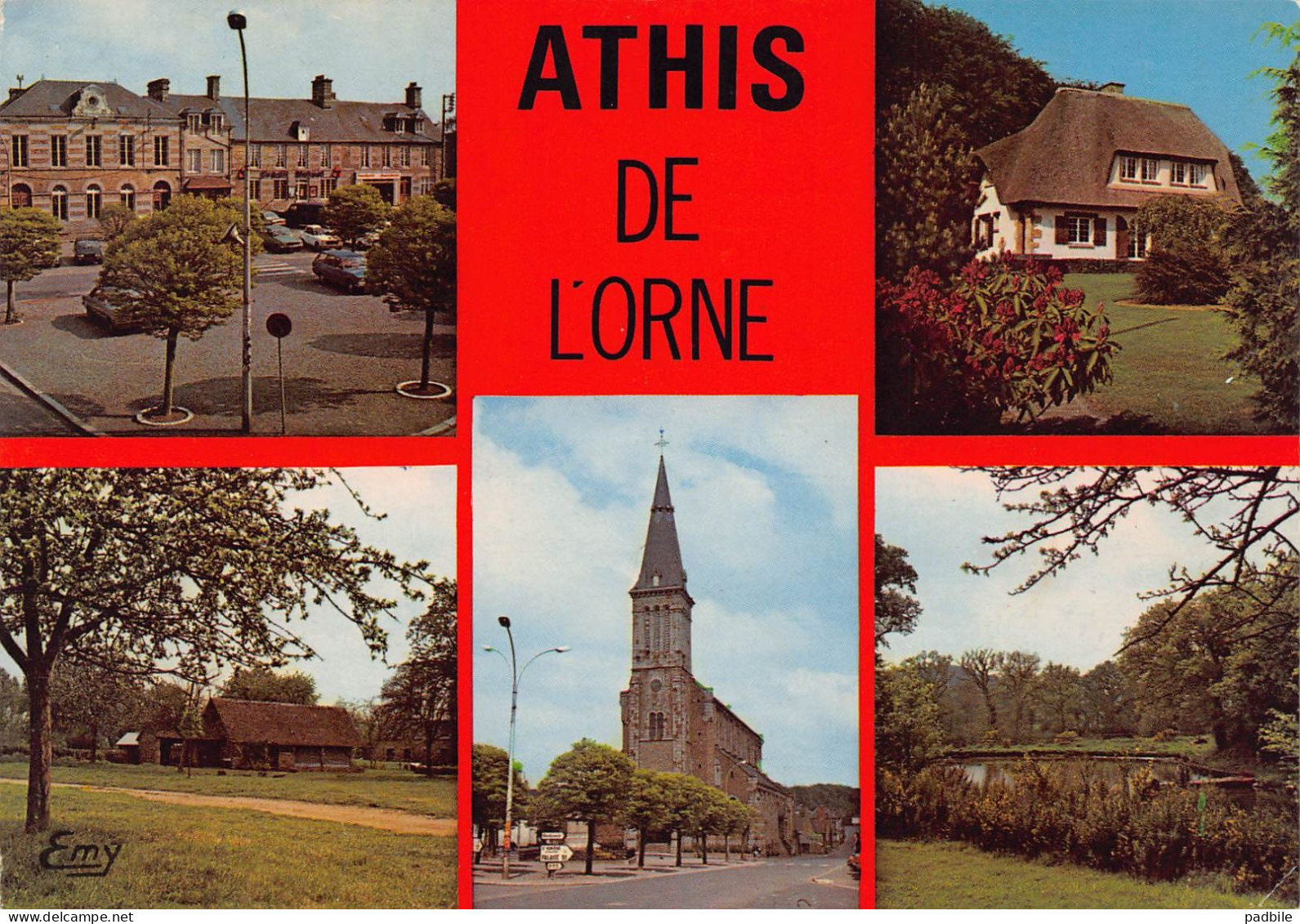Carte Postale [61] Athis de l'Orne  très beau plan